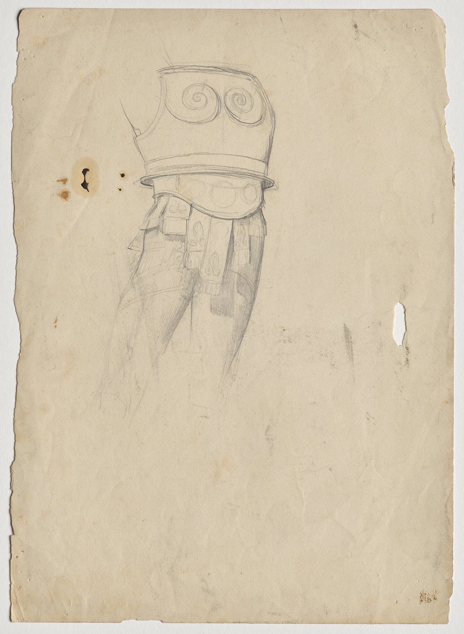 Torso med brystplade af Franz von Matsch