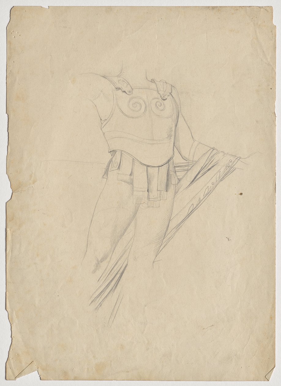 Torso med brystplade af Franz von Matsch