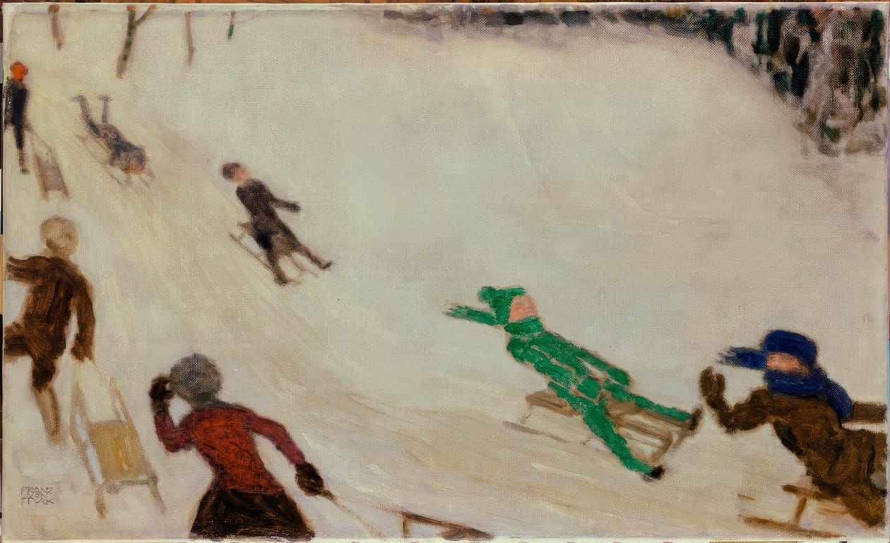 F. v. Fastkørte børn af Franz von Stuck