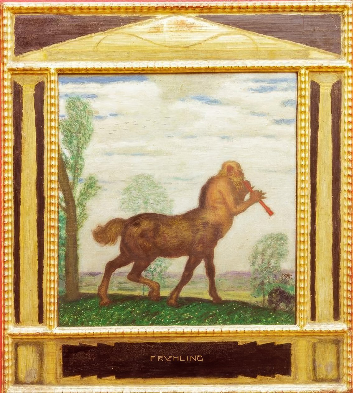 forår af Franz von Stuck