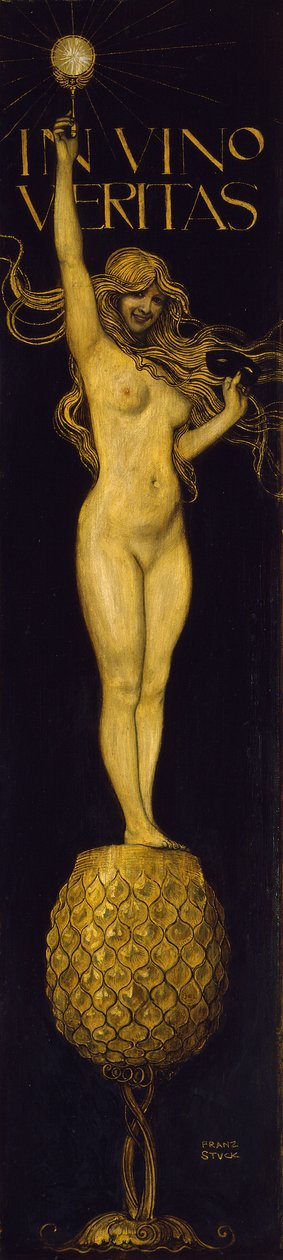 In vino veritas af Franz von Stuck