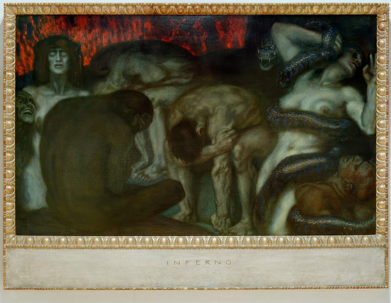 Helvede af Franz von Stuck