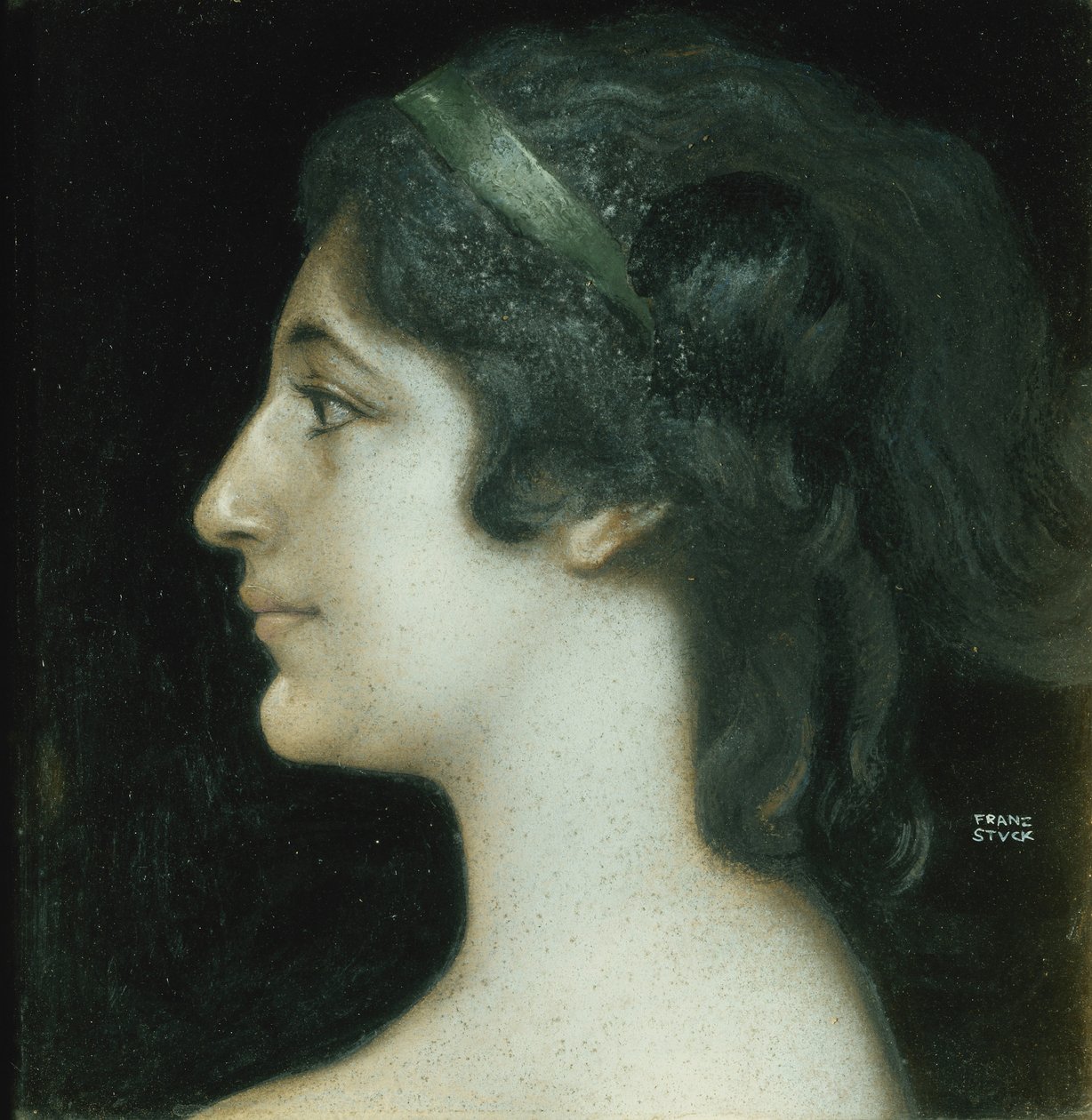 Lome skov, af Franz von Stuck