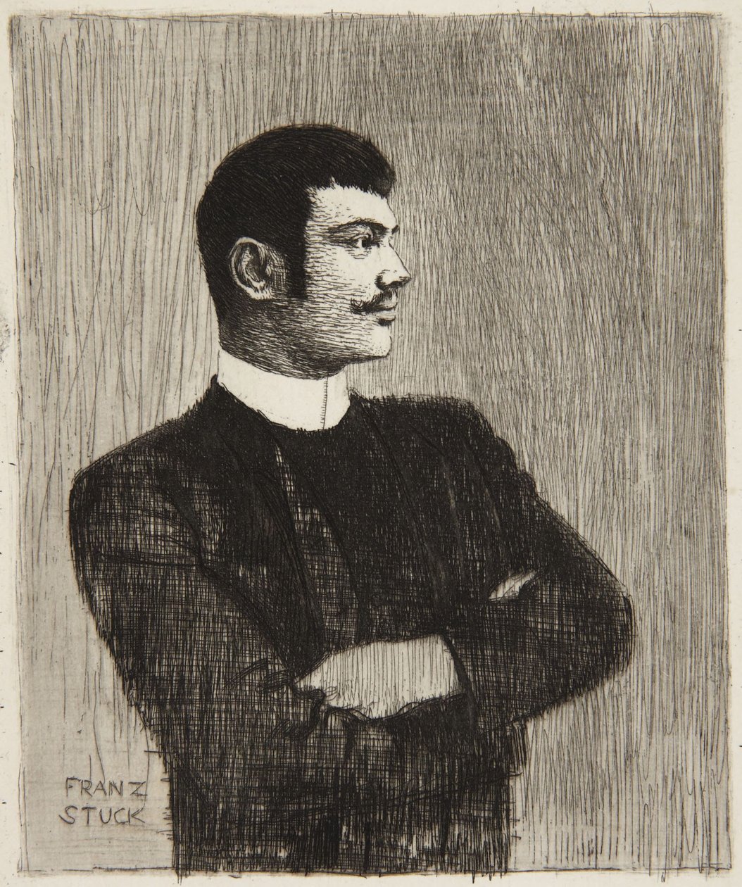 Selvportræt af Franz von Stuck