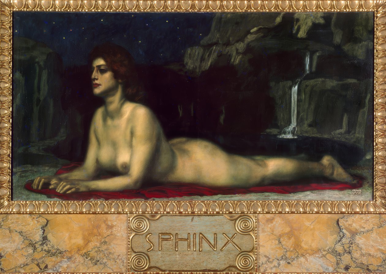 Sphinx af Franz von Stuck