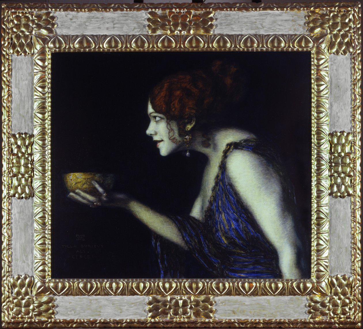 Tilla Durieux som Circe af Franz von Stuck