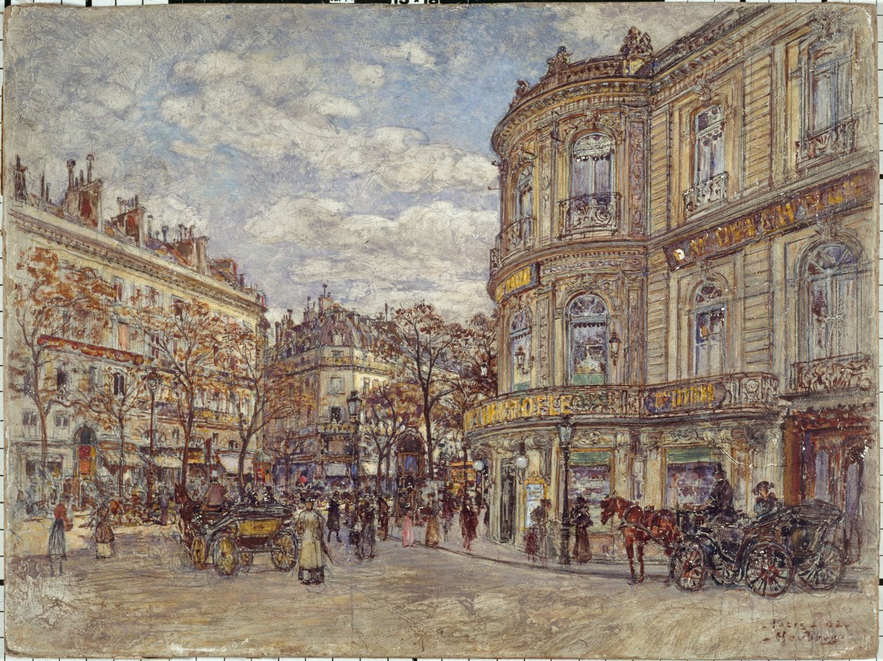 Fransk: Le Pavillon de Hanovre, rue Louis-le-Grand af Frederic Anatole Houbron