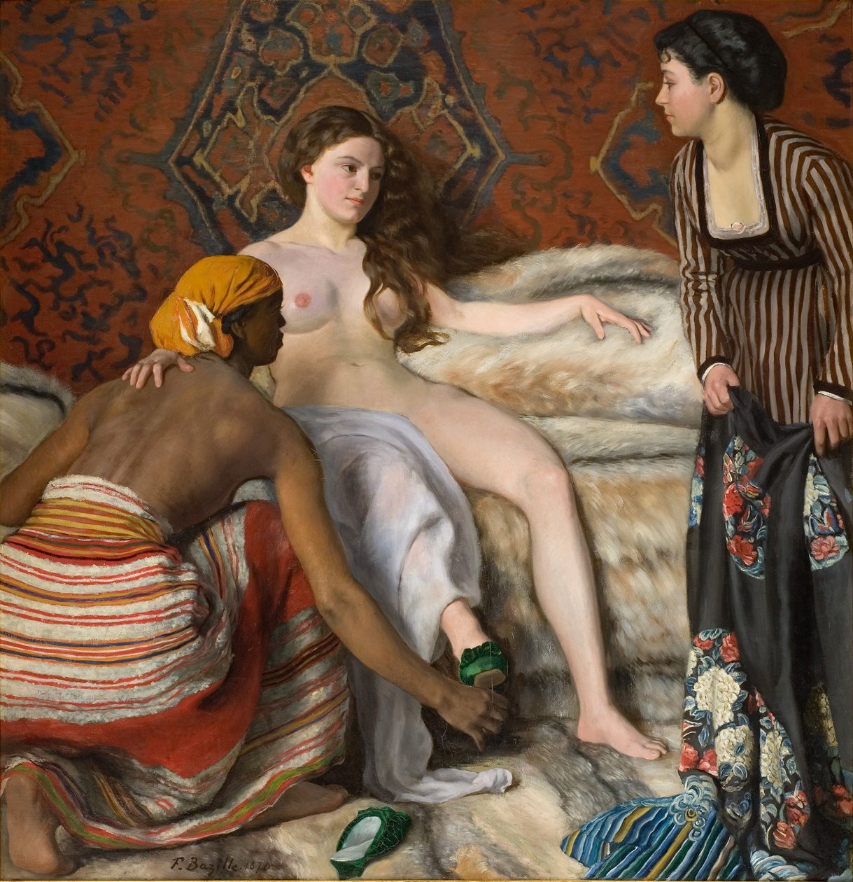 Toilettet af Frédéric Bazille