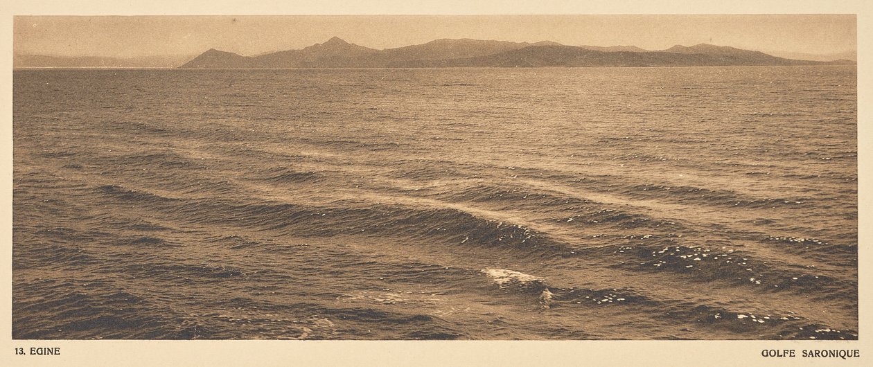 Aegina. Saroniske Golf af Frédéric Boissonnas