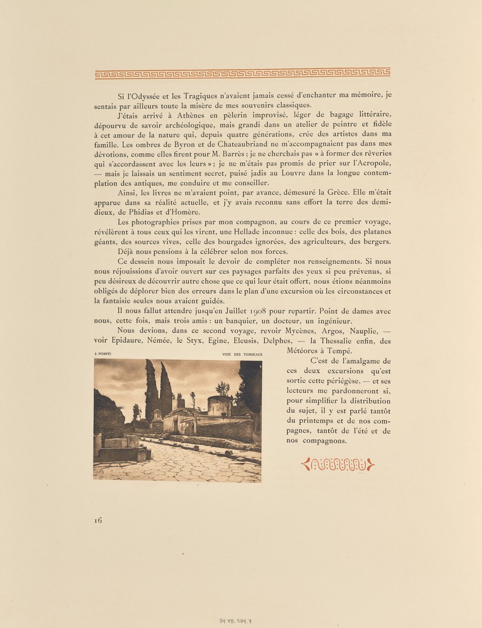 Pompeji. Rute til gravene af Frédéric Boissonnas