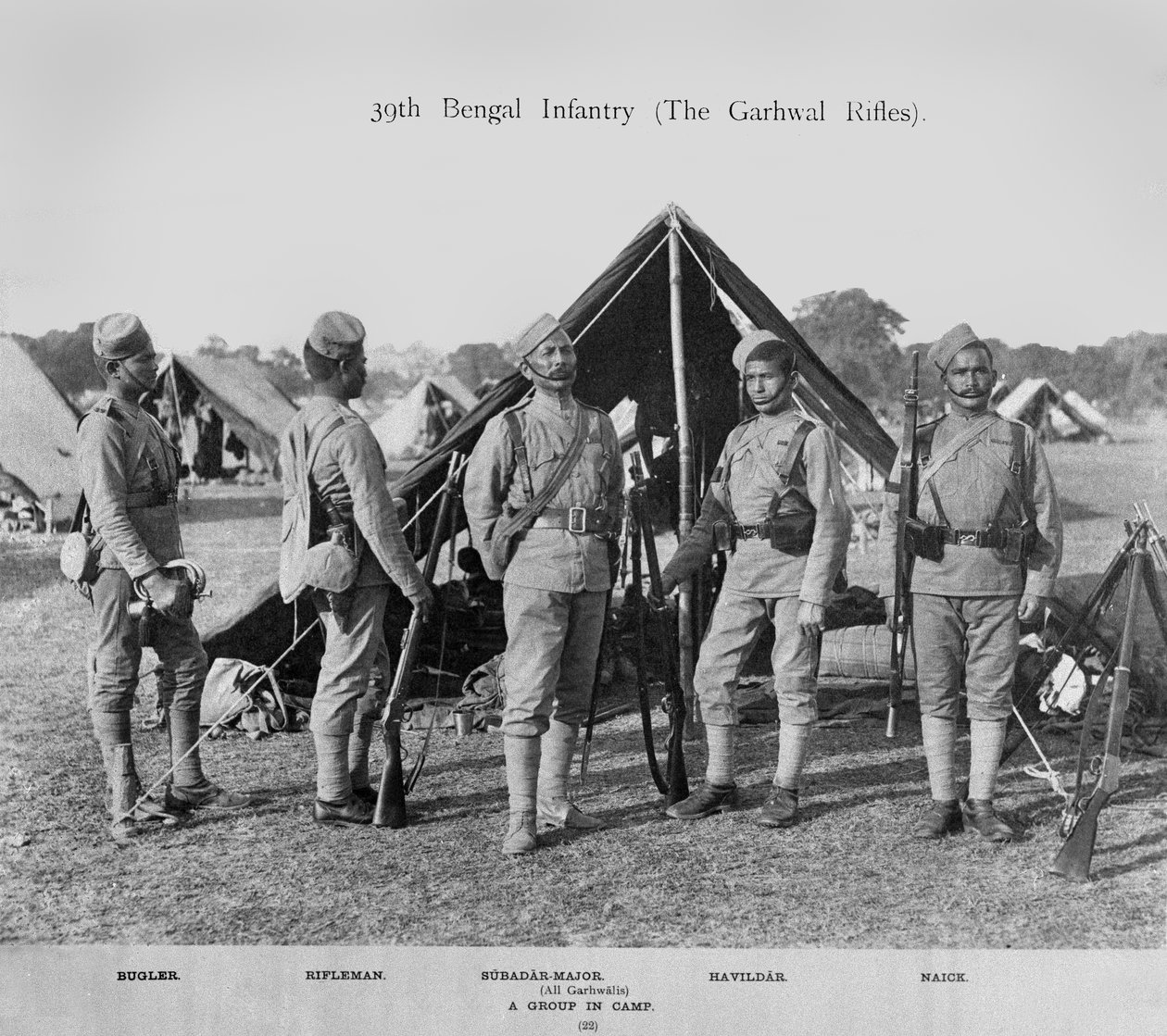 39. bengalske infanteri (Garhwal Rifles) af Fred Bremner