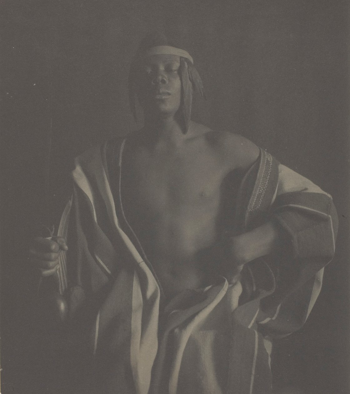 En etiopisk chef, 1897, trykt ca. 1902. af Fred Holland Day