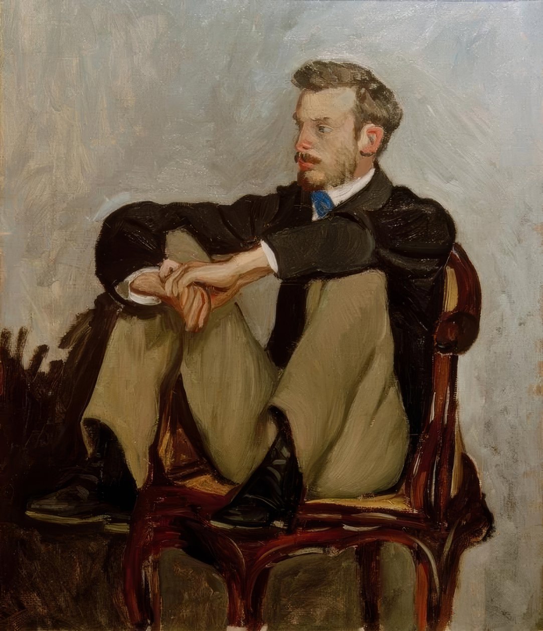 Pierre-Auguste Renoir af Jean Frederic Bazille