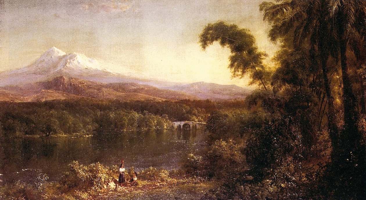 Ecuadoriansk landskab, 1877 af Frederic Edwin Church