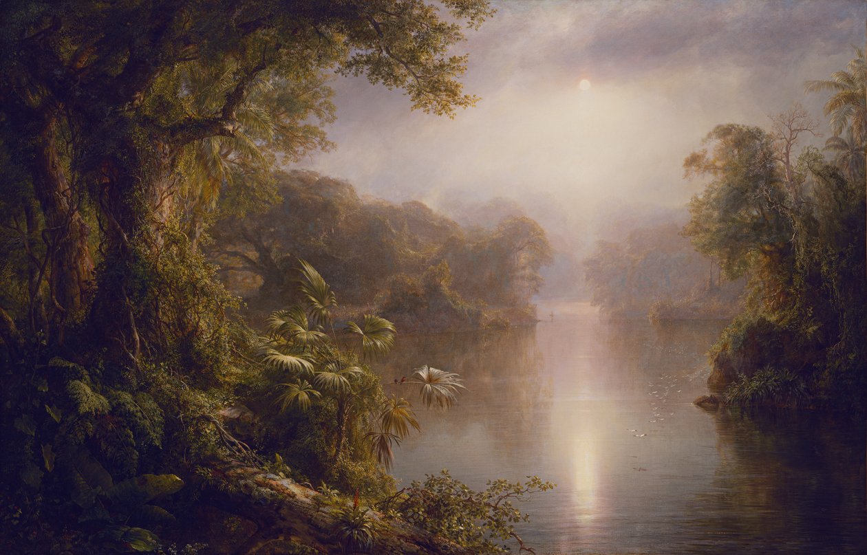 El Rio de Luz Lysets flod af Frederic Edwin Church
