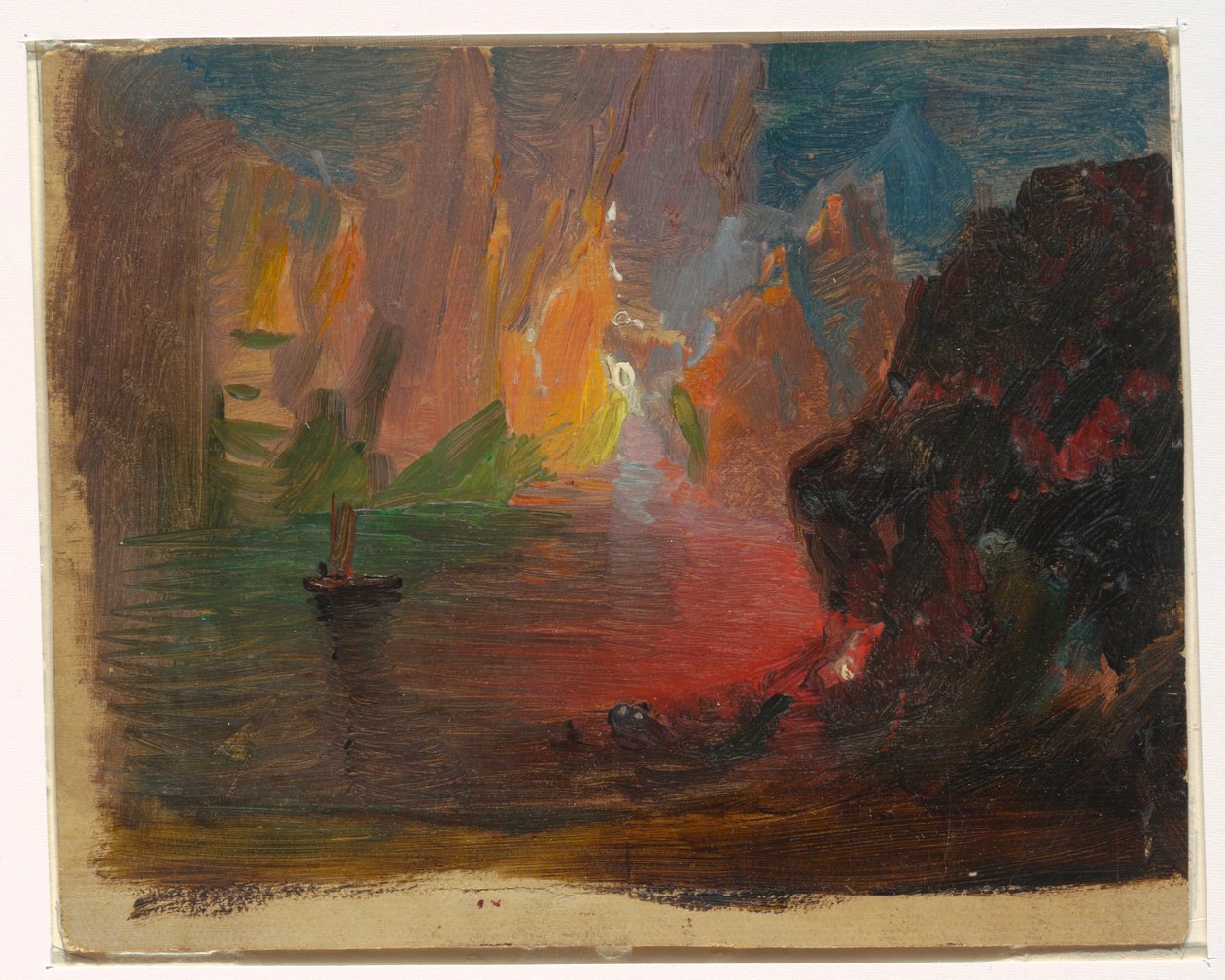 Iceberg Fantasy af Frederic Edwin Church