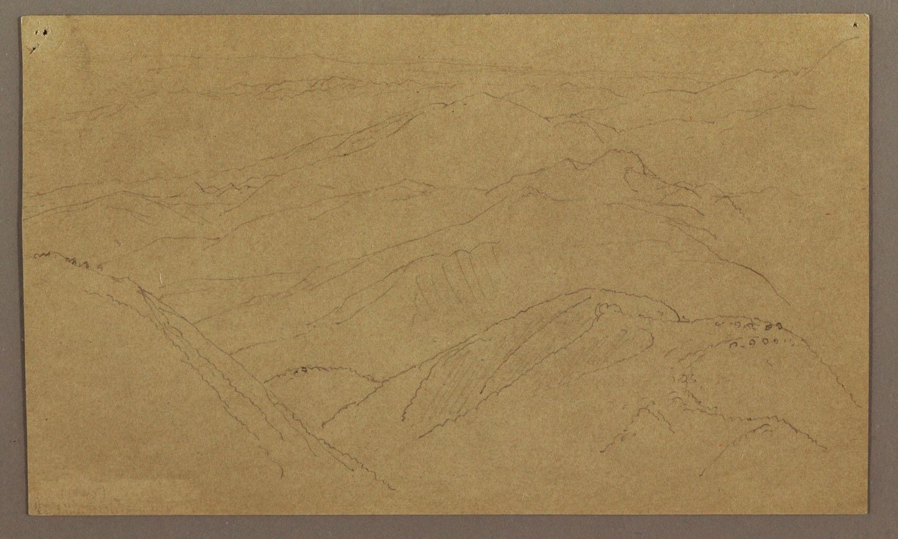 Landskab; Til af Frederic Edwin Church