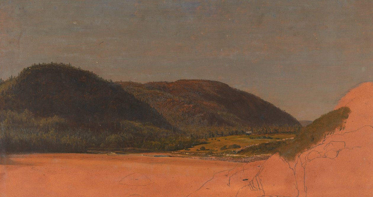 Mount Desert Island, landskab af Frederic Edwin Church
