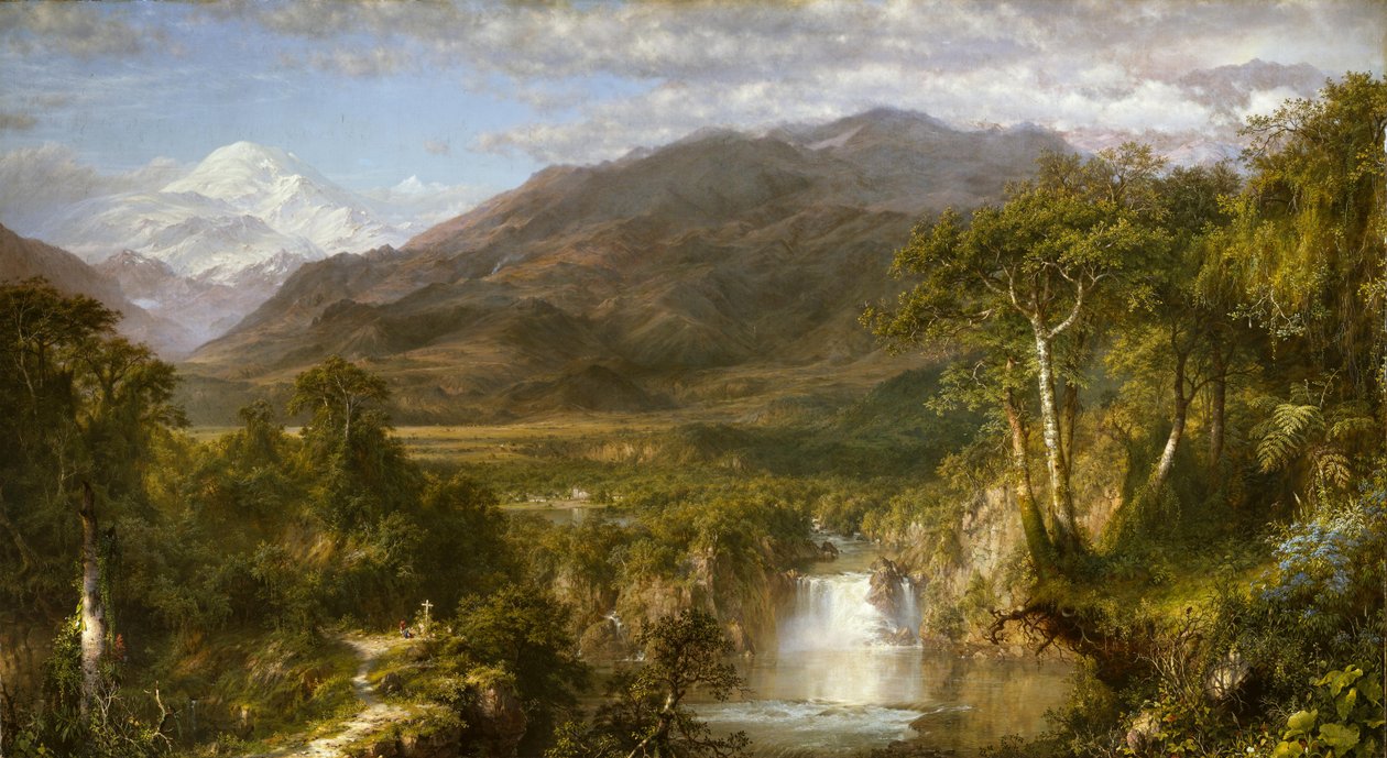 Andesernes hjerte af Frederic Edwin Church