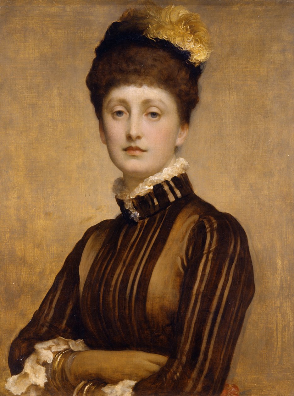 May Prinsep (1853-1935) 1885 af Frederic Leighton
