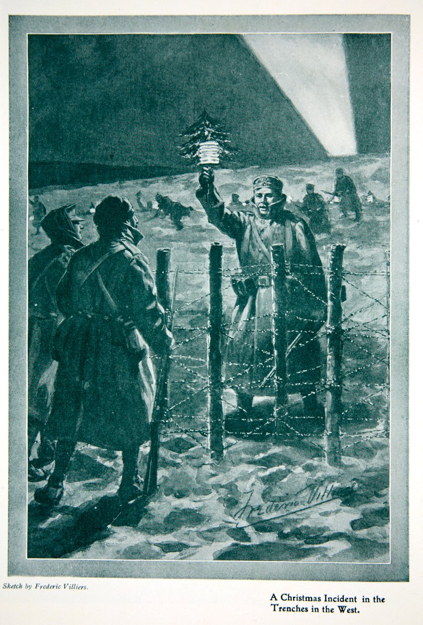 Juledagens våbenhvile i 1914, fra 