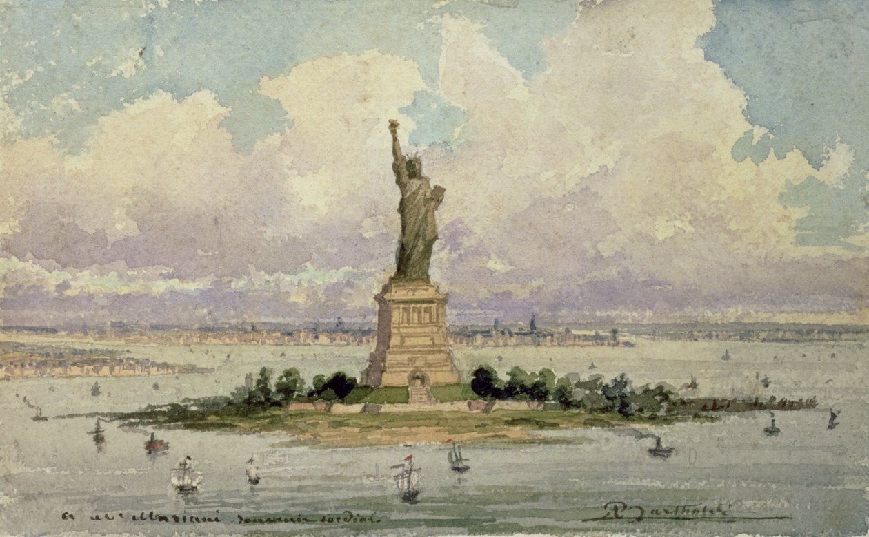Frihedsgudinden af Frederic Auguste Bartholdi