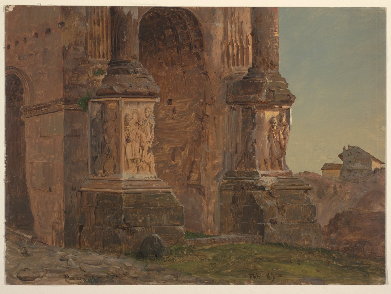 Buen af ​​Septimius Severus, Rom af Frederic Edwin Church
