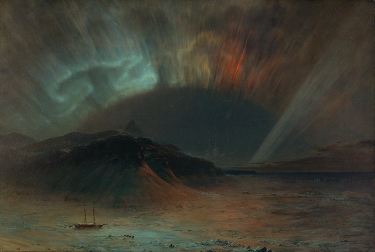 Aurora Borealis af Frederic Edwin Church