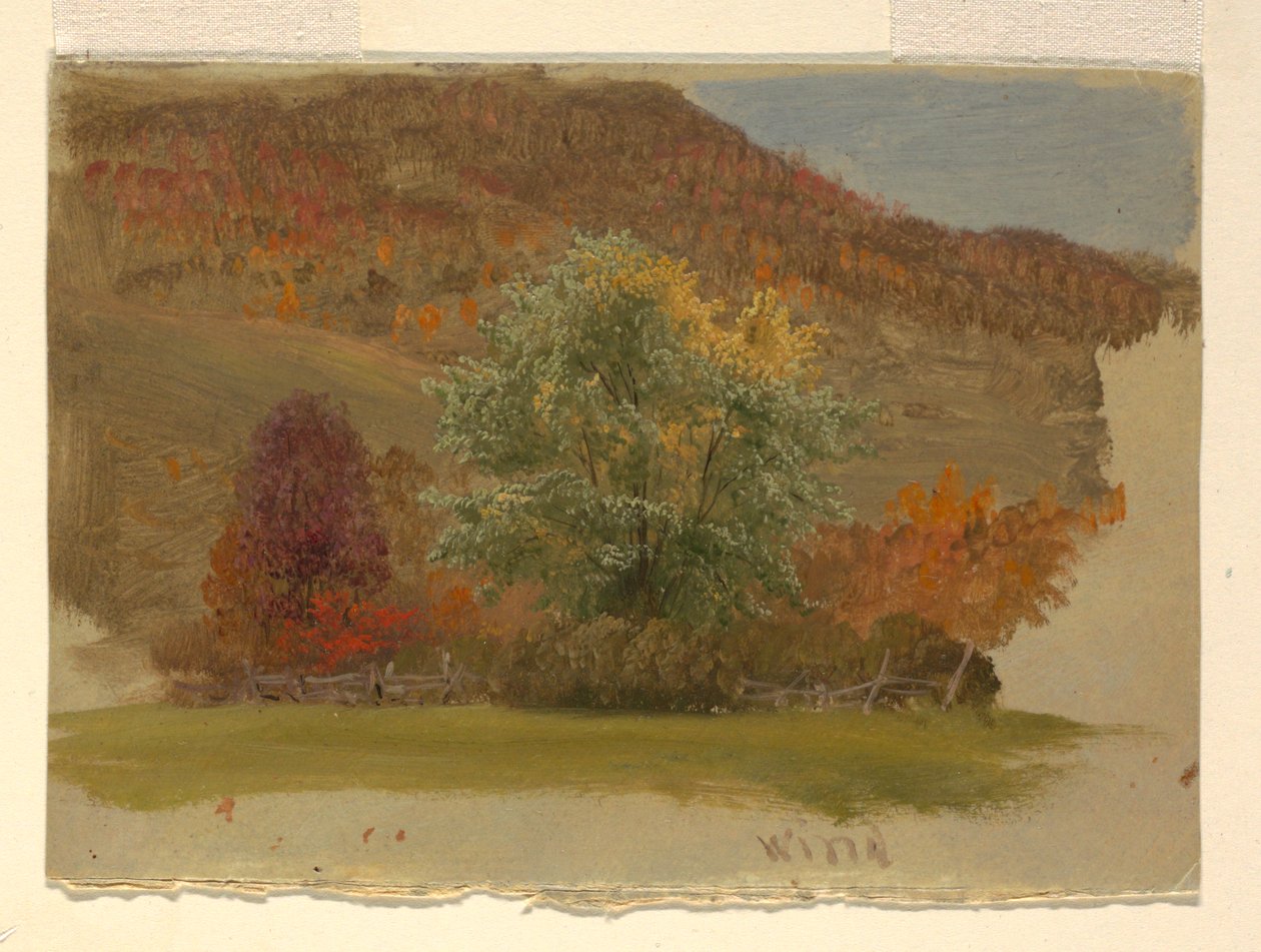 Efterårslandskab af Frederic Edwin Church