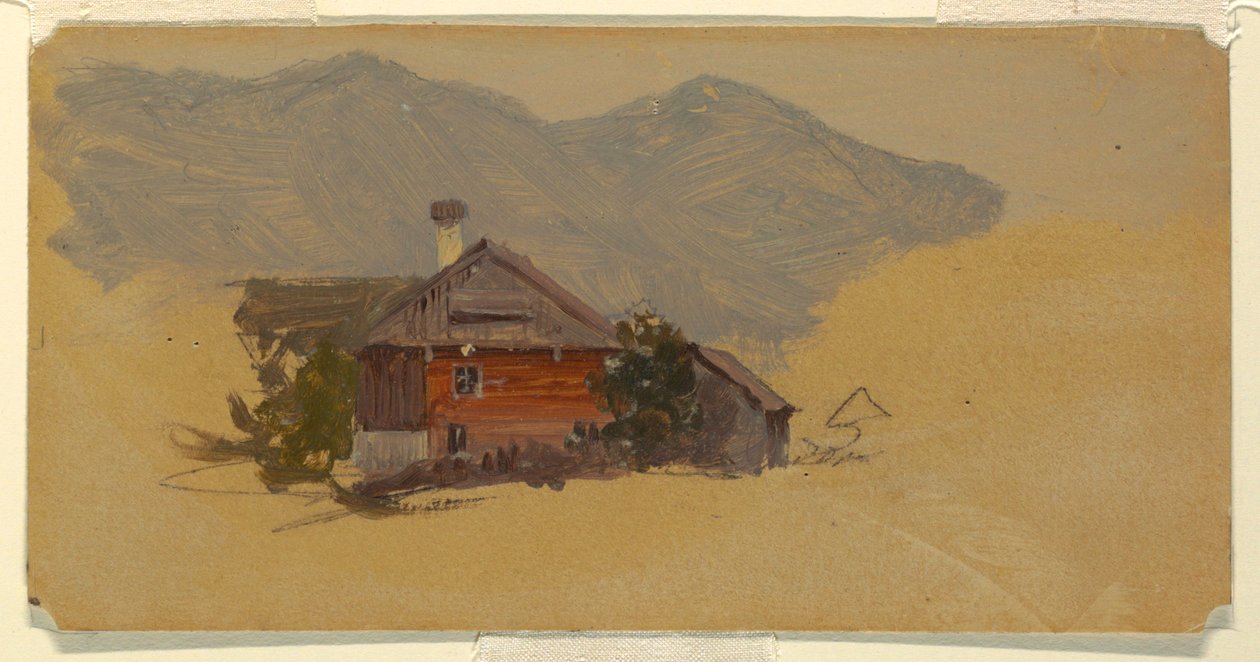 Berchtesgaden, bondehus af Frederic Edwin Church