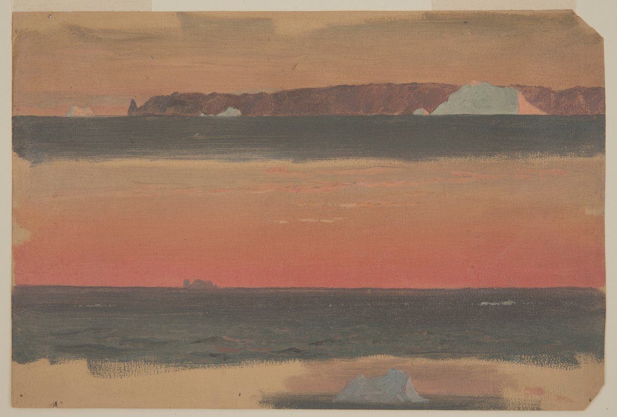 Cape St. John, Newfoundland af Frederic Edwin Church