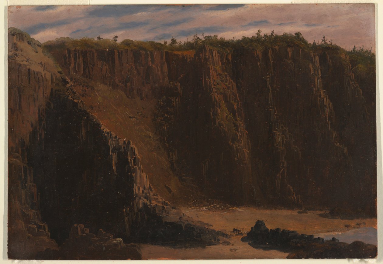 Klipper ved Grand Manan af Frederic Edwin Church