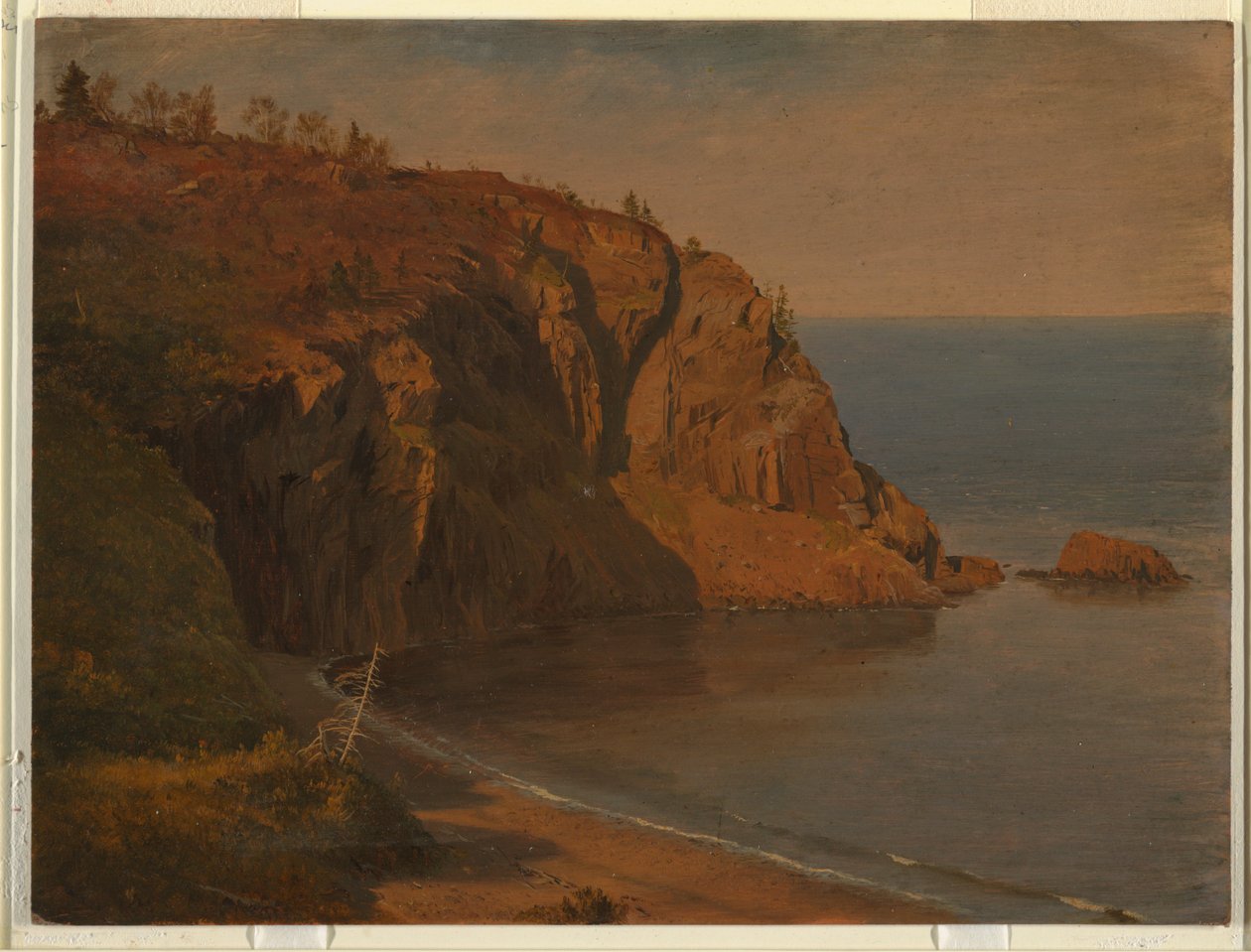 Kysten af Grand Manan Island, Canada af Frederic Edwin Church