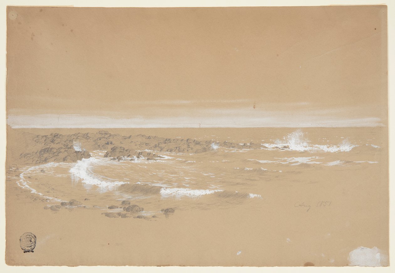 Kystlinje, Grand Manan, Canada af Frederic Edwin Church