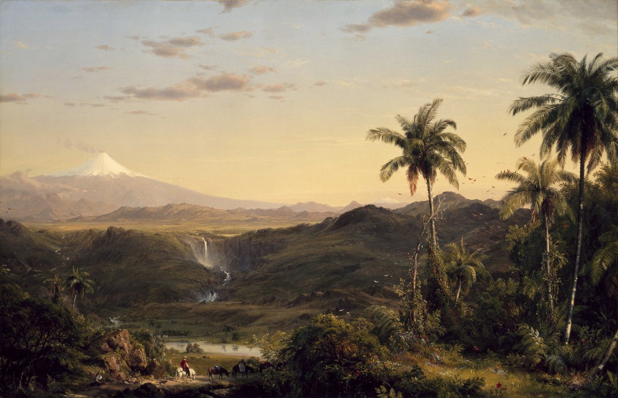 Cotopaxi, 1855 af Frederic Edwin Church