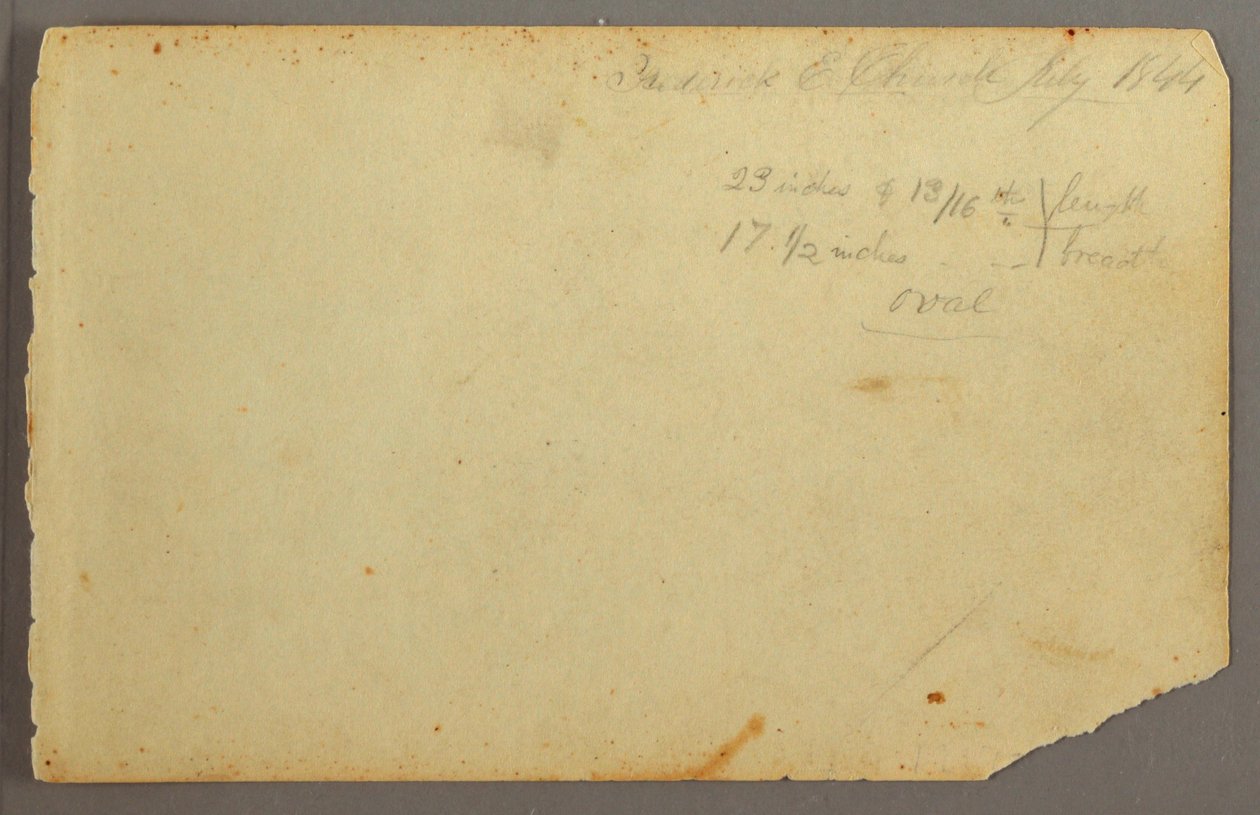Tegning, Skovlandskab, 1844 af Frederic Edwin Church