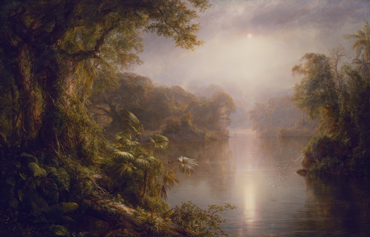 El Rio de Luz (Lysets flod) af Frederic Edwin Church