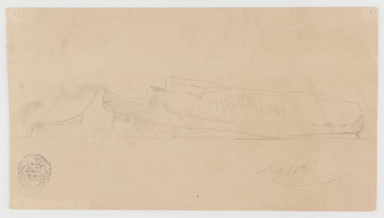 Flydende isbjerg af Frederic Edwin Church