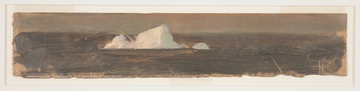 Flydende isbjerge af Frederic Edwin Church