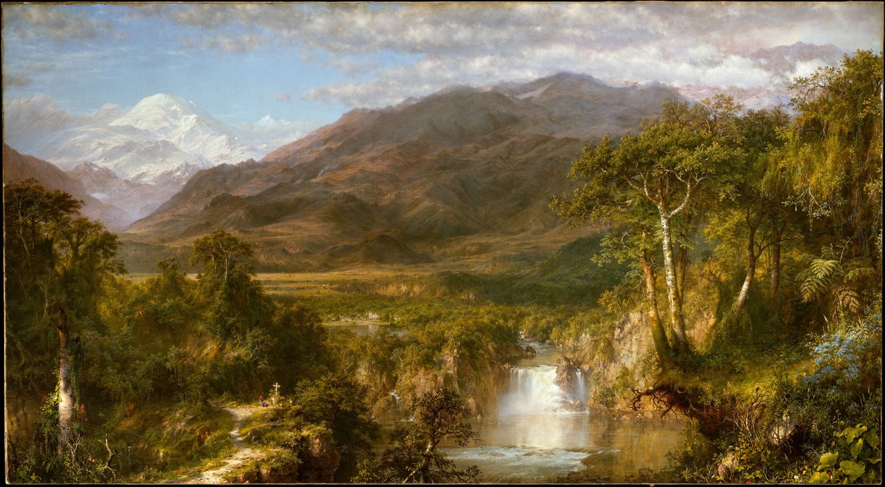 Andesbjergenes hjerte af Frederic Edwin Church