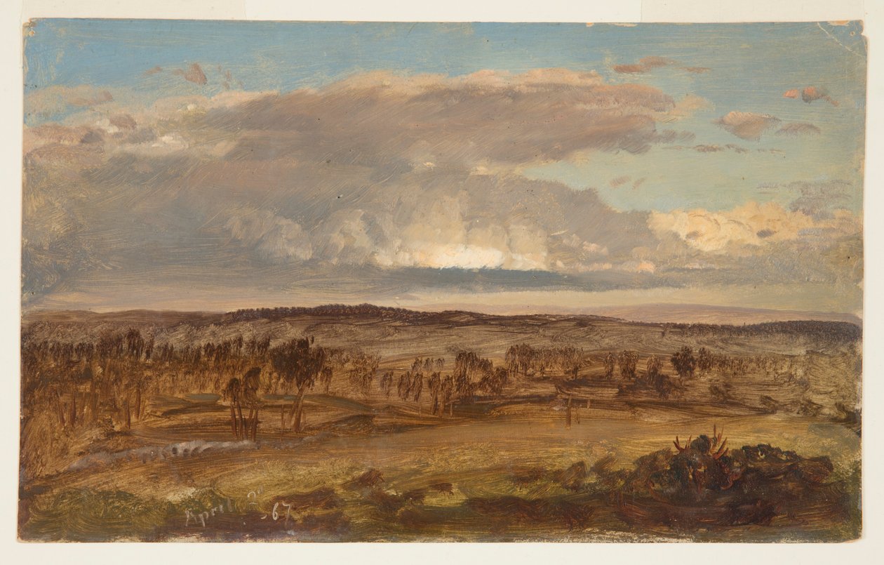 Hudson Valley af Frederic Edwin Church