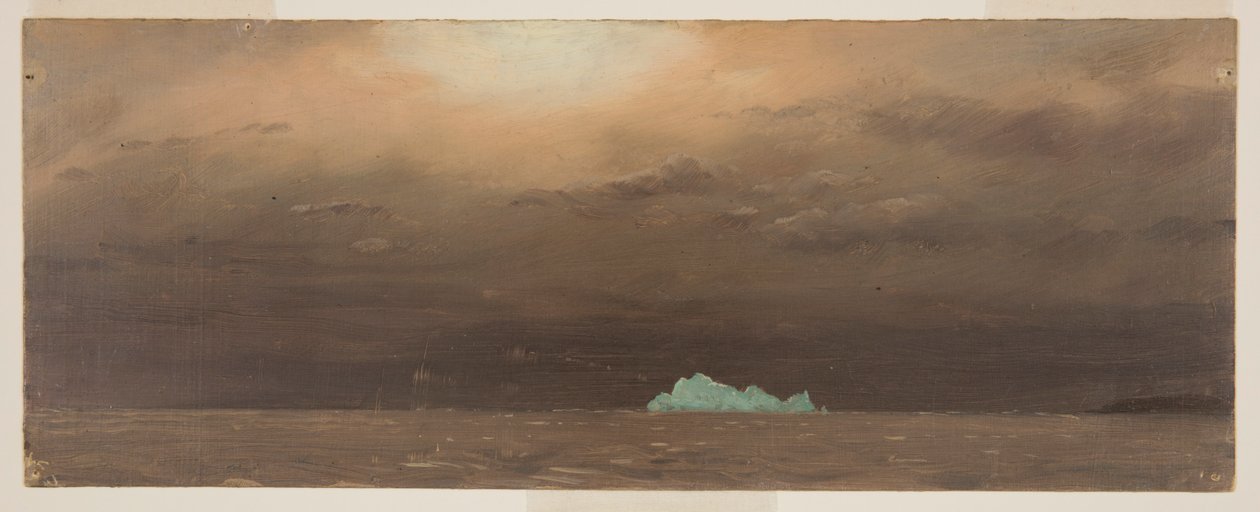 Isbjerg, Battle Harbour, Labrador af Frederic Edwin Church
