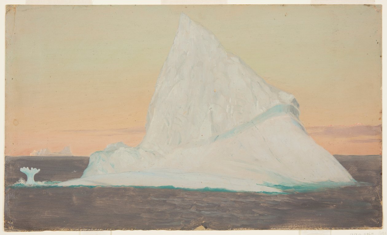 Isbjerg og isblomst af Frederic Edwin Church