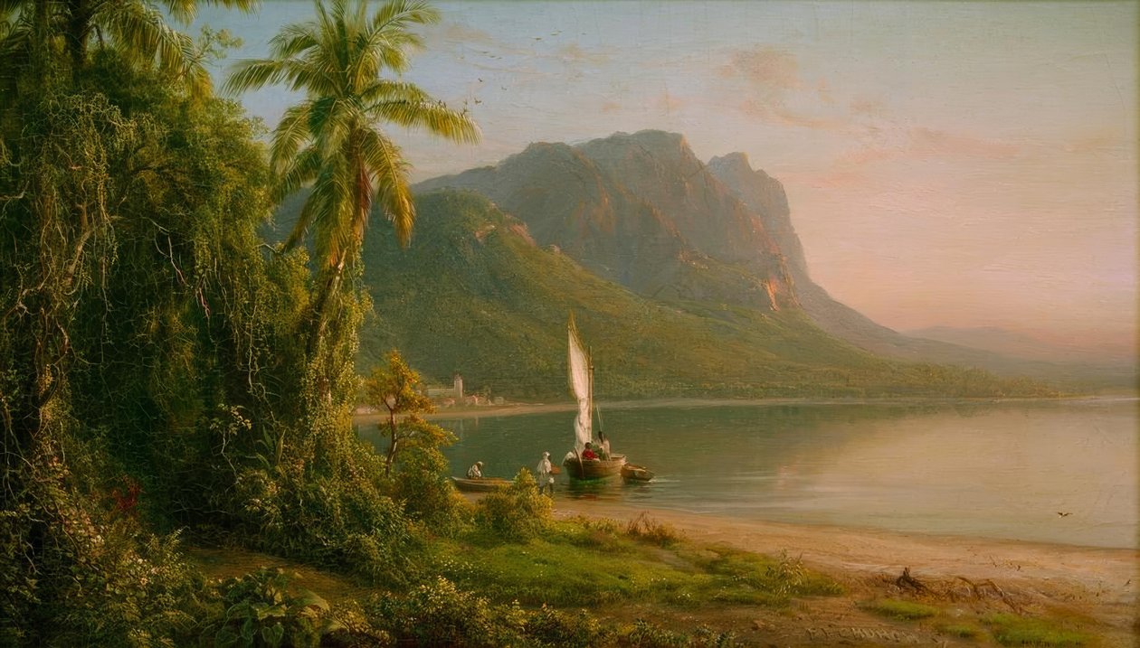 Jamaica af Frederic Edwin Church