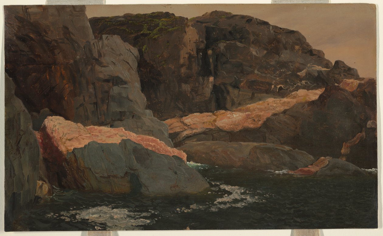 Labrador, Big Island, Battle Harbor af Frederic Edwin Church