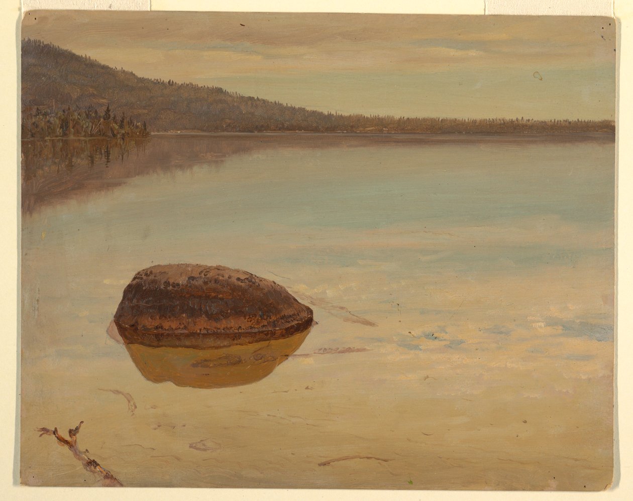 Katahdin søen? af Frederic Edwin Church