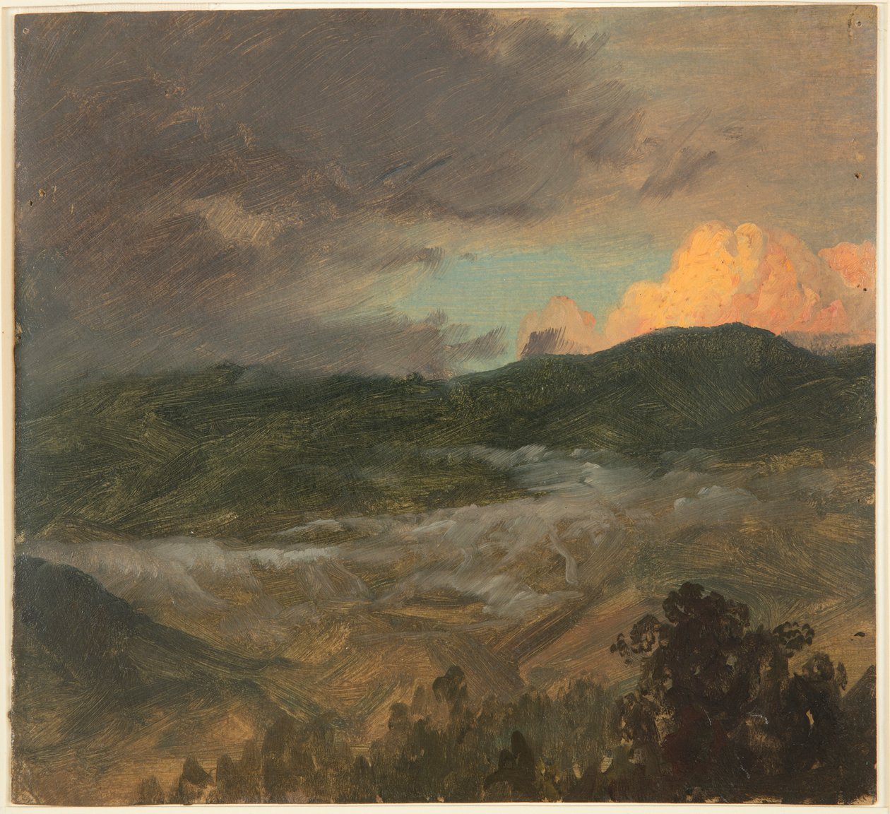 Landskab af Frederic Edwin Church