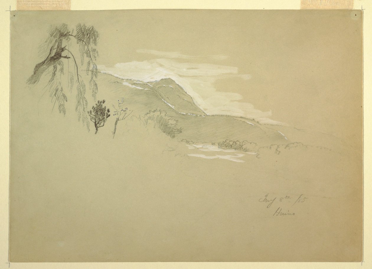 Landskab nær Huino, Mexico af Frederic Edwin Church