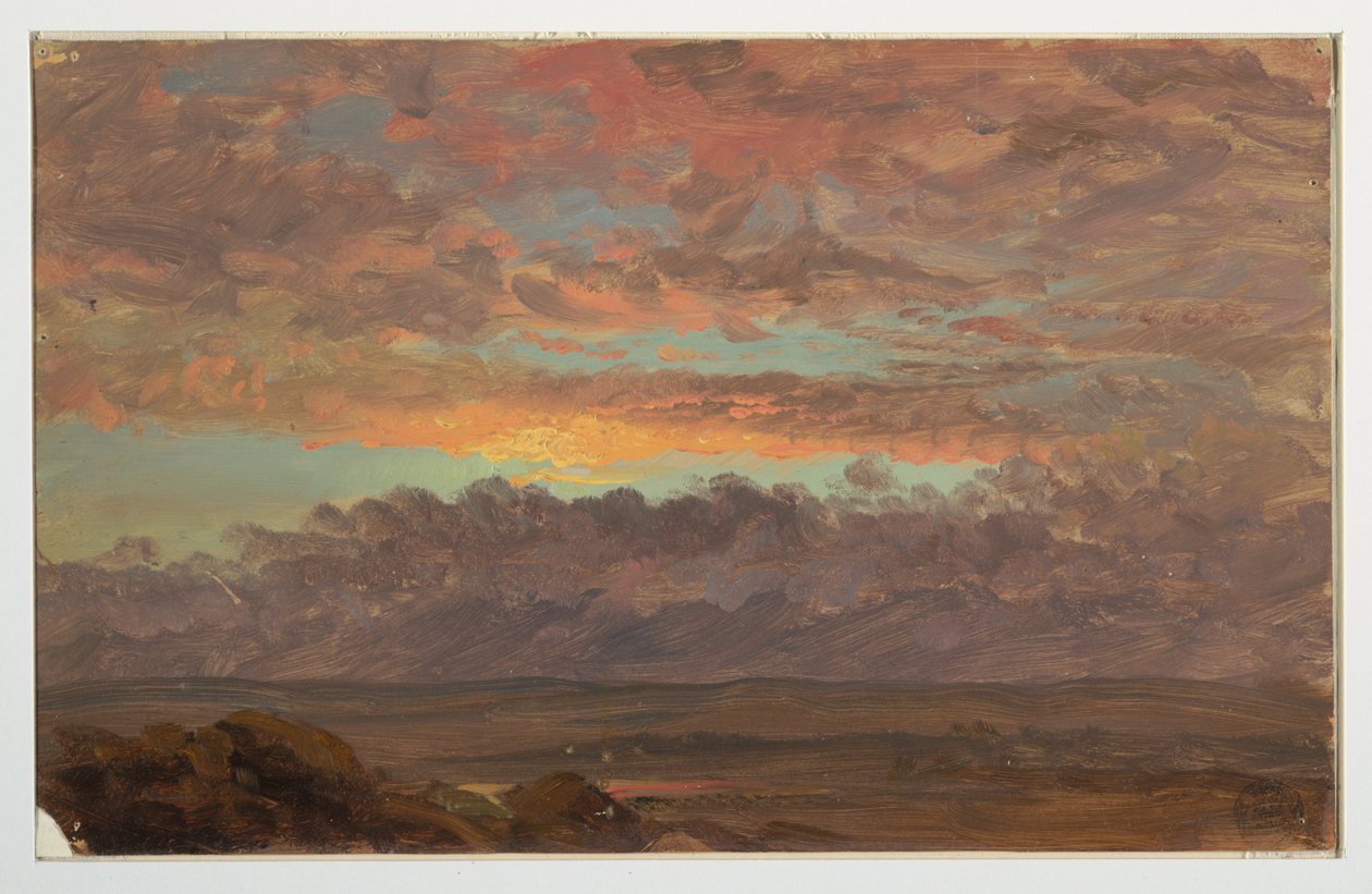 Ser på tværs af Hudson Valley, New York af Frederic Edwin Church