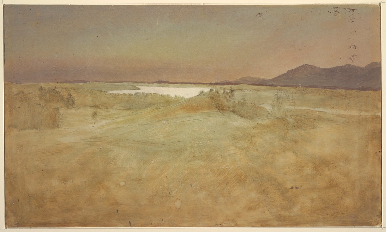 Set fra Olana, mod sydvest over Hudson Valley af Frederic Edwin Church